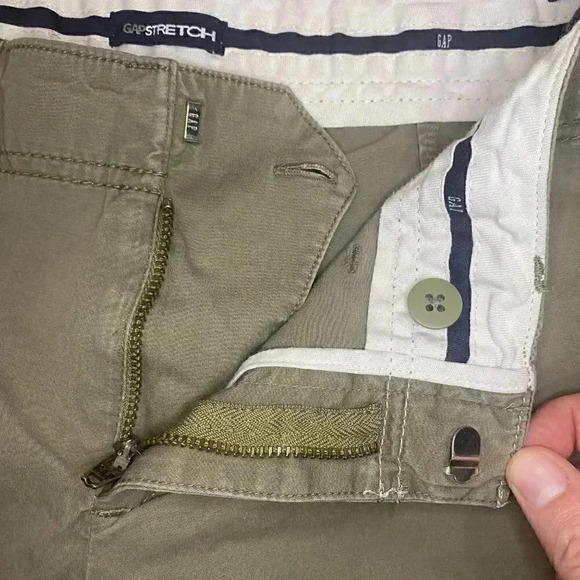 Womens Gap Green Pants - 1R - Picture 7 of 9